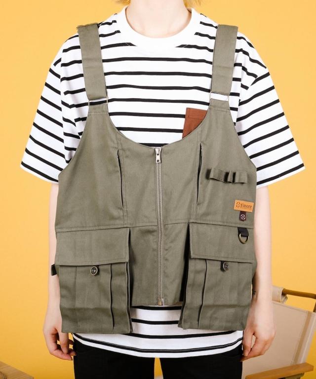 スモア（S’more）/キャンプベスト S’more fireproofing 2WAY campvest【smore】