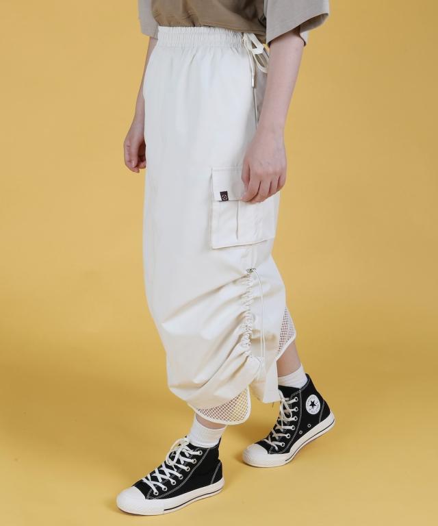 スモア（S’more）/Mesh layered double sided skirt【smore】