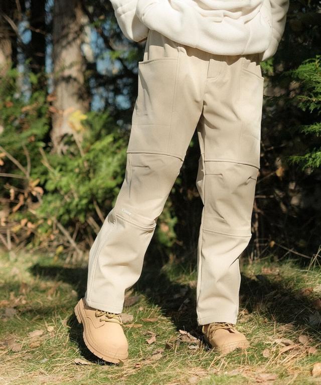 スモア（S’more）/Fleece lining nylon shell pants