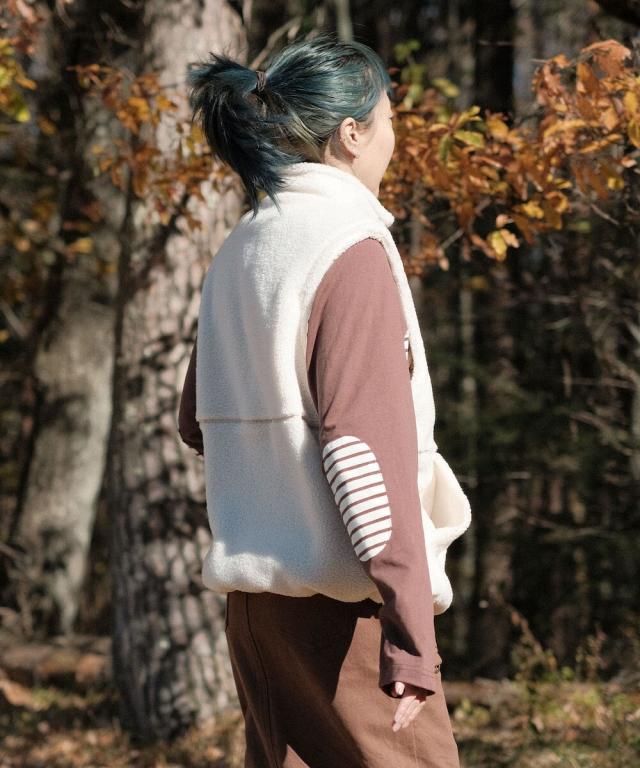 スモア（S’more）/S’more boa vest_17