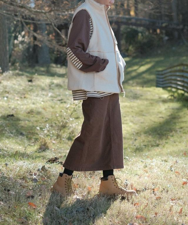 スモア（S’more）/S’more boa vest_3