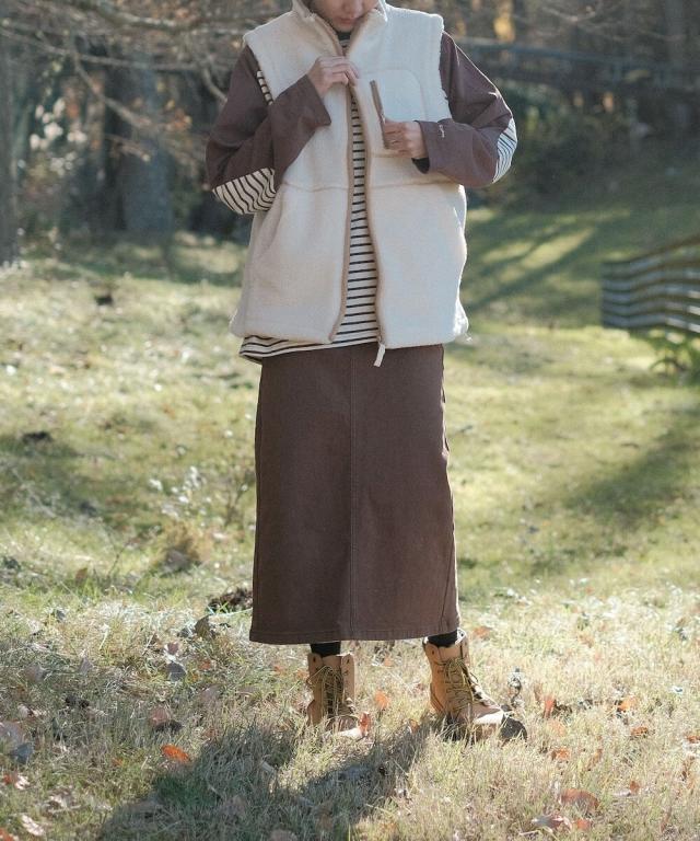 スモア（S’more）/S’more boa vest_7