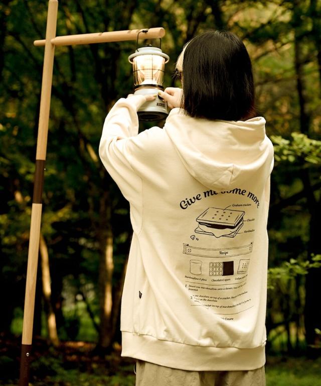 スモア（S’more）/COTTON HOODED SWEATSHIRT − S’more recipeの通販は