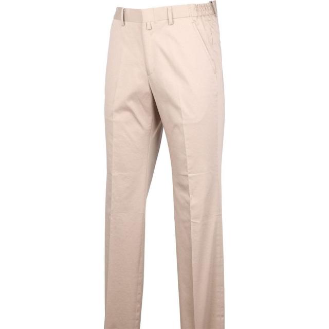 コナカ（konaka）/【stanley blacker】洗えるノータックスラックス チノパン ベージュ 軽量 ストレッチ