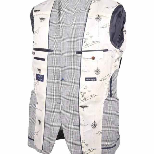 コナカ（konaka）/【stanley blacker】】2釦シングルジャケット グレー