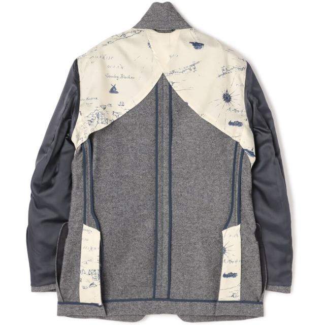 コナカ（konaka）/【stanley blacker】2釦ジャケット グレー無地