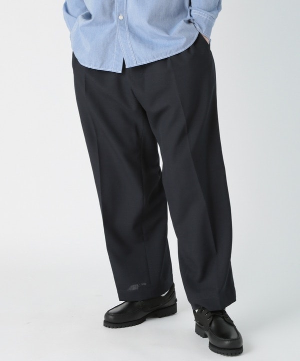 フューズ（FUSE）/トロピカル素材ワイドスラックス