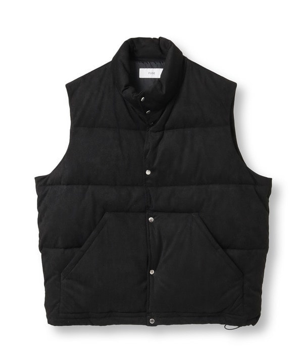 フューズ（FUSE）/フェイクスエード中綿ベスト