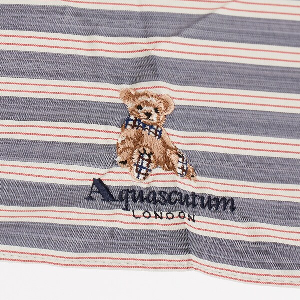 アクアスキュータム（AQUASCUTUM）/Aquascutum （アクアスキュータム） チェック＆ボーダー 晴雨兼用傘（折りたたみ・ミニ軽量）_9