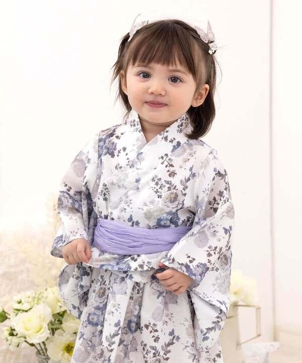 新品　見着用　スウィートマミー 浴衣 5点セット スウィートマミー（SWEET MOMMY）/ベビー 浴衣 3点セットの通販