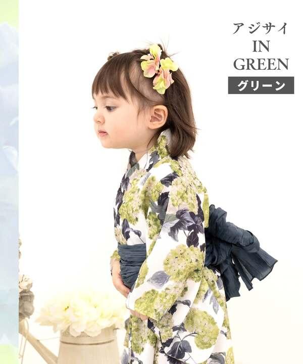 新品　見着用　スウィートマミー 浴衣 5点セット SweetMommy(授乳服&マタニティ) 浴衣 子供 子ども キッズ セット