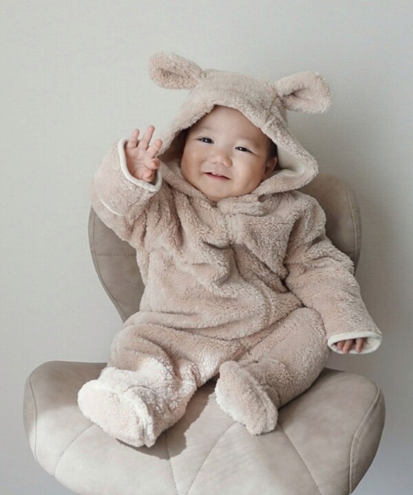 スウィートマミー（SWEET MOMMY）/マシュマロボア 着ぐるみ ロンパース