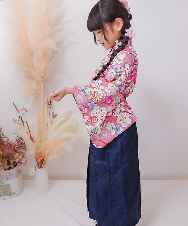 袴セット　スウィートマミー スウィートマミー（SWEET MOMMY）/2ピース キッズ 袴 セット 卒業式 卒