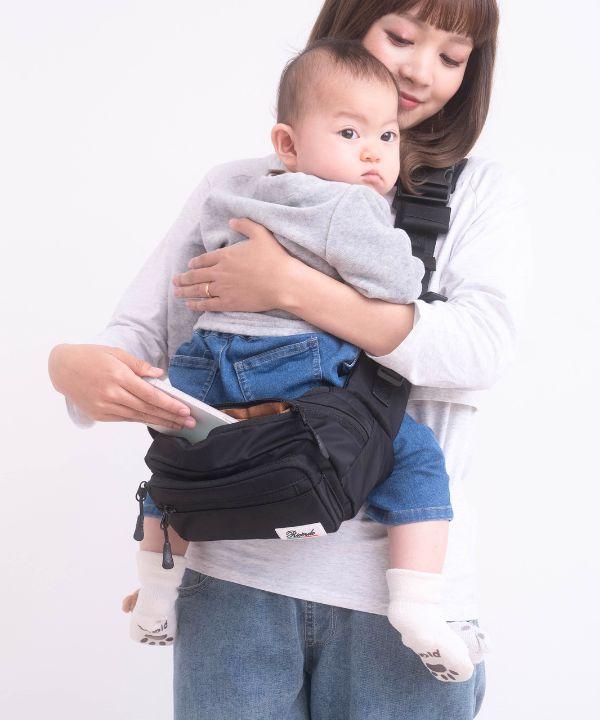 Ricardo 無重力AGSヒップシート ブラック　スウィートマミー Ricardo 無重力AGSヒップシート ブラック スウィートマミー