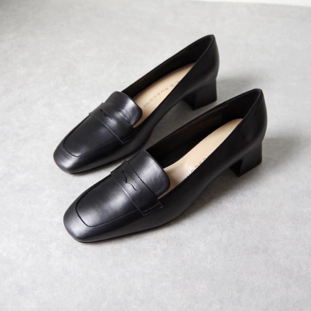 極美品✨ファビオルスコーニ センターシーム スクエアトゥ ローファー パンプス 極美品】 ファビオルスコーニ パンプス スクエアトゥ 白 レザー