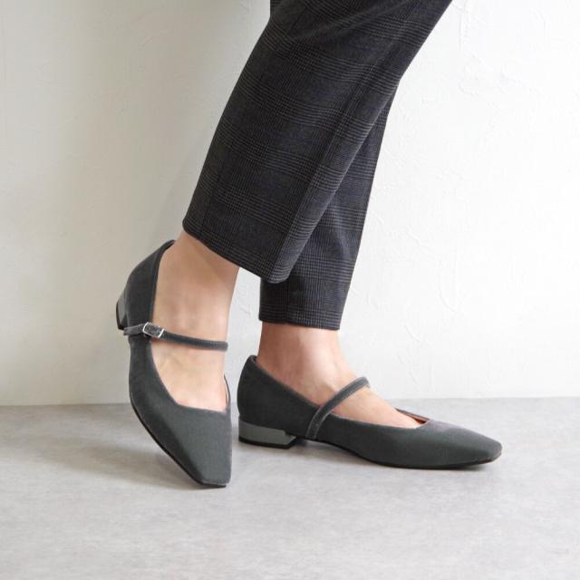 ファビオ ルスコーニ（FABIO RUSCONI）/ベロア メリージェーン