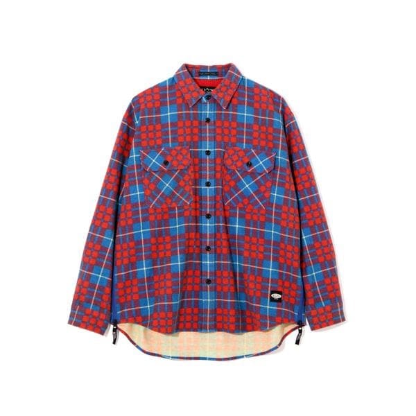 マナスタッシュ（Manastash）/MANASTASH／マナスタッシュ／ZIP FLANNEL SHIRTS／ジップフランネルシャツ