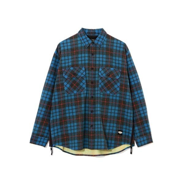 マナスタッシュ（Manastash）/MANASTASH／マナスタッシュ／ZIP FLANNEL SHIRTS／ジップフランネルシャツ_1