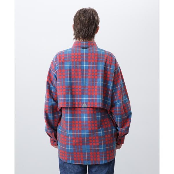 マナスタッシュ（Manastash）/MANASTASH／マナスタッシュ／ZIP FLANNEL SHIRTS／ジップフランネルシャツ_6