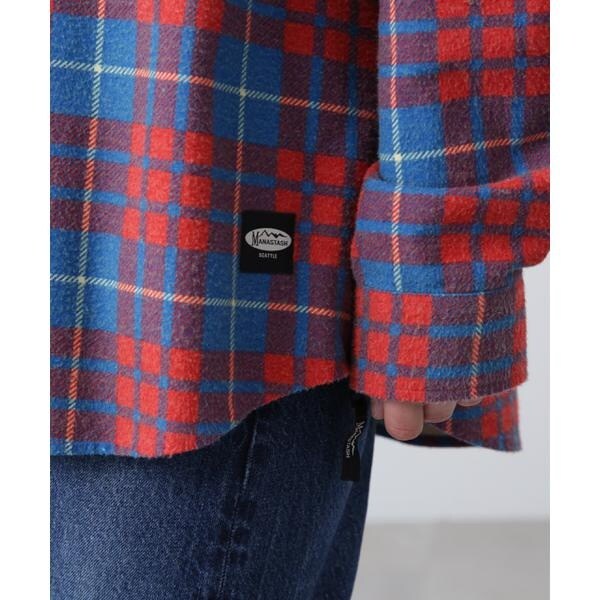 マナスタッシュ（Manastash）/MANASTASH／マナスタッシュ／ZIP FLANNEL SHIRTS／ジップフランネルシャツ_9