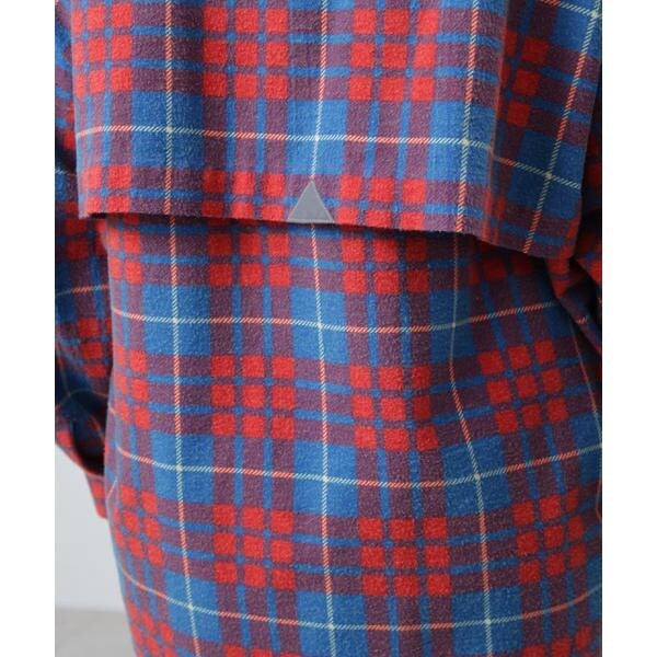 マナスタッシュ（Manastash）/MANASTASH／マナスタッシュ／ZIP FLANNEL SHIRTS／ジップフランネルシャツ_12