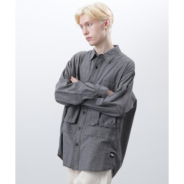 マナスタッシュ（Manastash）/MANASTASH／マナスタッシュ／CARGO POCKET WORK SHIRTS_3