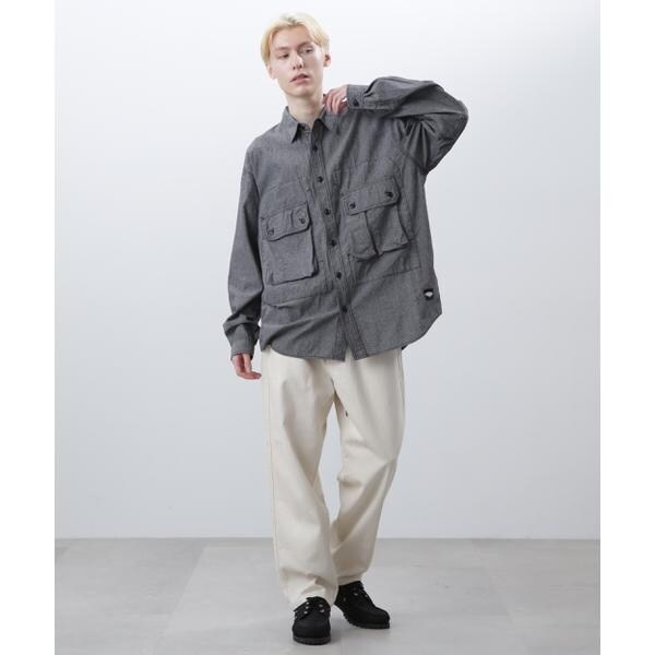 マナスタッシュ（Manastash）/MANASTASH／マナスタッシュ／CARGO POCKET WORK SHIRTS_4