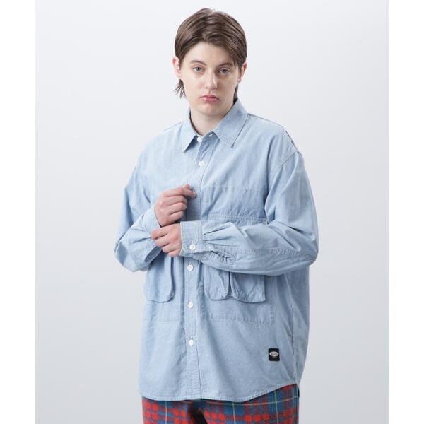 マナスタッシュ（Manastash）/MANASTASH／マナスタッシュ／CARGO POCKET WORK SHIRTS_7