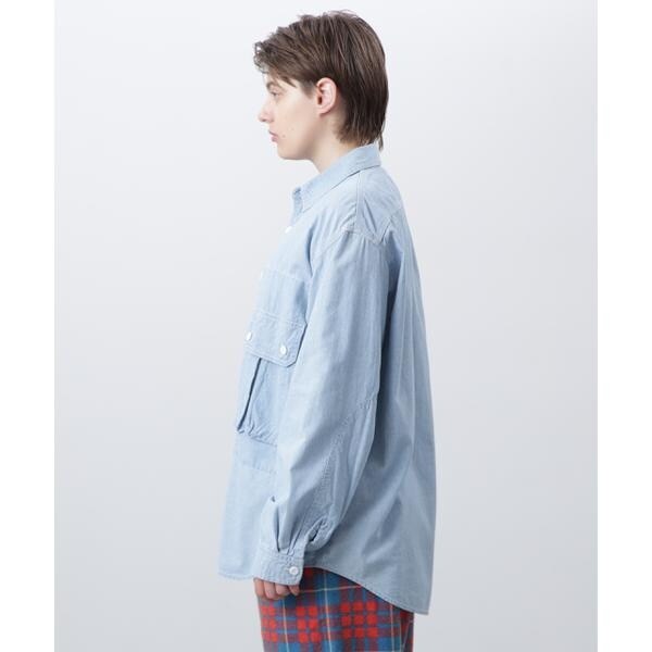 マナスタッシュ（Manastash）/MANASTASH／マナスタッシュ／CARGO POCKET WORK SHIRTS_8