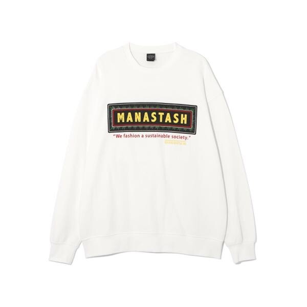 【NEW】マナスタッシュ（Manastash）/MANASTASH／CiTee SWEAT FRAME LOGO／シティスウェット フレームロゴ