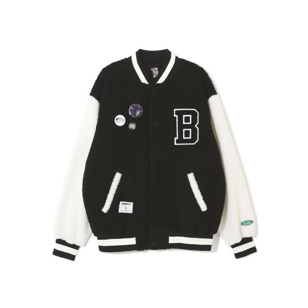 マナスタッシュ（Manastash）/×BILLIONAIRE BOYS CLUB／BOA VARSITYJACKET WITH BADG_1