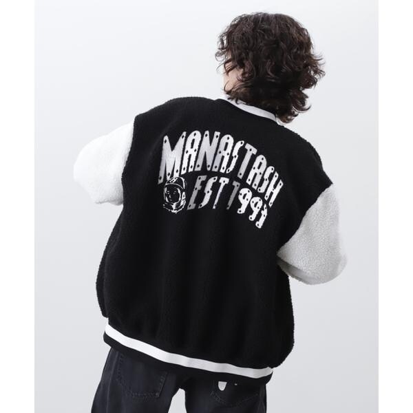 マナスタッシュ（Manastash）/×BILLIONAIRE BOYS CLUB／BOA VARSITYJACKET WITH BADG_3