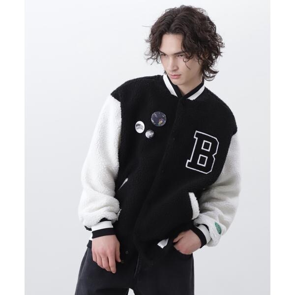 マナスタッシュ（Manastash）/×BILLIONAIRE BOYS CLUB／BOA VARSITYJACKET WITH BADG_5