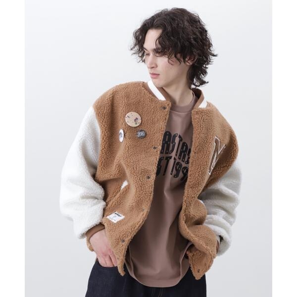 マナスタッシュ（Manastash）/×BILLIONAIRE BOYS CLUB／BOA VARSITYJACKET WITH BADG_13