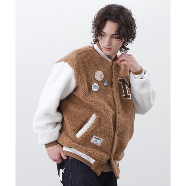 マナスタッシュ（Manastash）/×BILLIONAIRE BOYS CLUB／BOA VARSITYJACKET WITH BADG_14