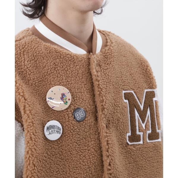 マナスタッシュ（Manastash）/×BILLIONAIRE BOYS CLUB／BOA VARSITYJACKET WITH BADG_19