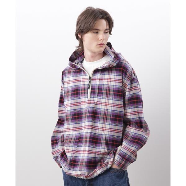 マナスタッシュ（Manastash）/MANASTASH／マナスタッシュ／WASHED PLAID BAJA HOODIE_2