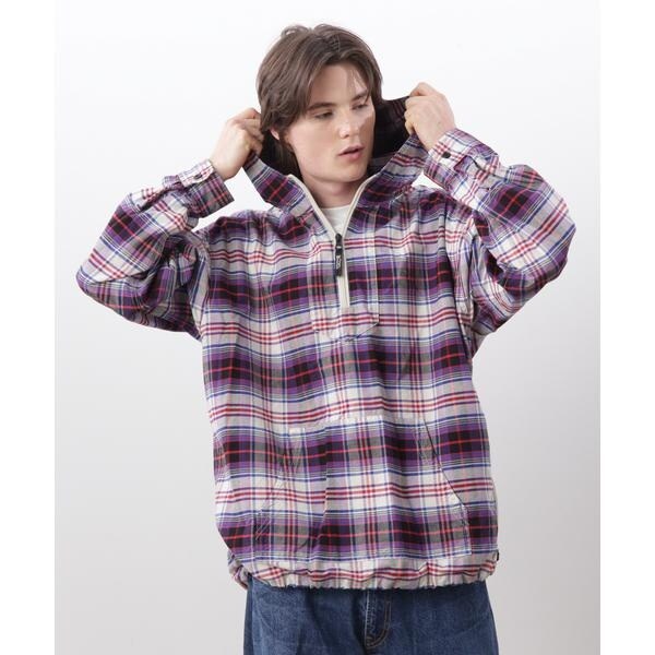 マナスタッシュ（Manastash）/MANASTASH／マナスタッシュ／WASHED PLAID BAJA HOODIE_3