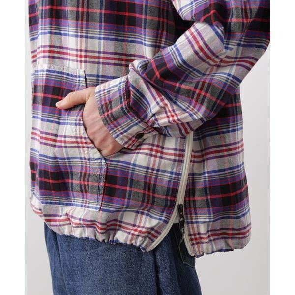 マナスタッシュ（Manastash）/MANASTASH／マナスタッシュ／WASHED PLAID BAJA HOODIE_10
