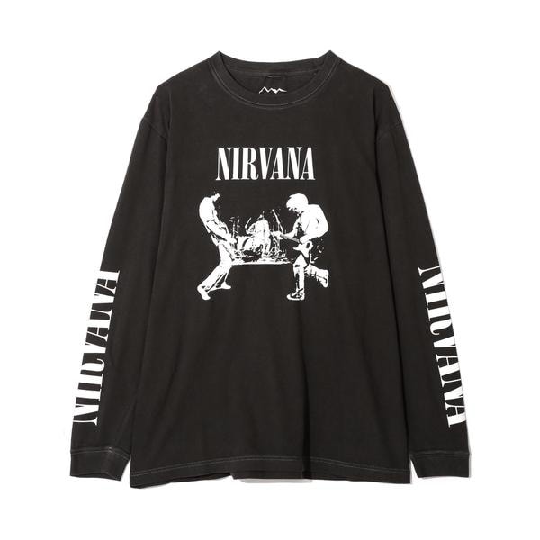 マナスタッシュ（Manastash）/NIRVANA／ニルヴァーナ／LIVE L／S TEE／コラボロンT