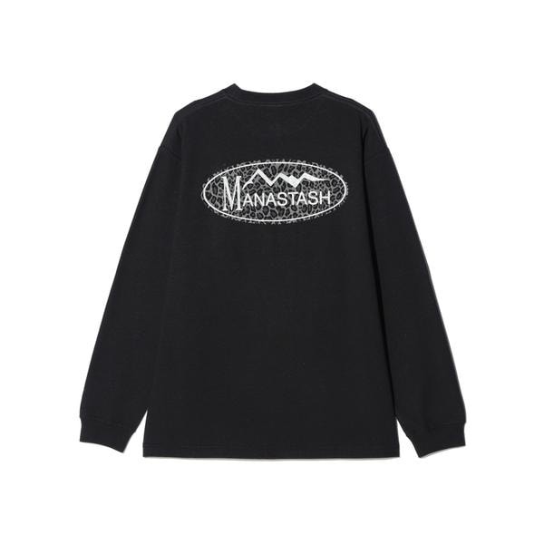 マナスタッシュ（Manastash）/MANASTASH／マナスタッシュ／HEMP L／S TEE LEOPARD LOGO