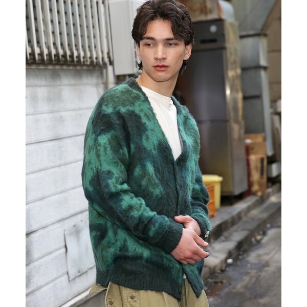 マナスタッシュ（Manastash）/MANASTASH／マナスタッシュ／BLURRY JAQUARD CARDIGAN_9