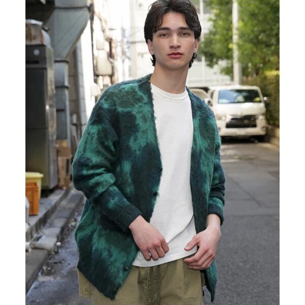 マナスタッシュ（Manastash）/MANASTASH／マナスタッシュ／BLURRY JAQUARD CARDIGAN_10