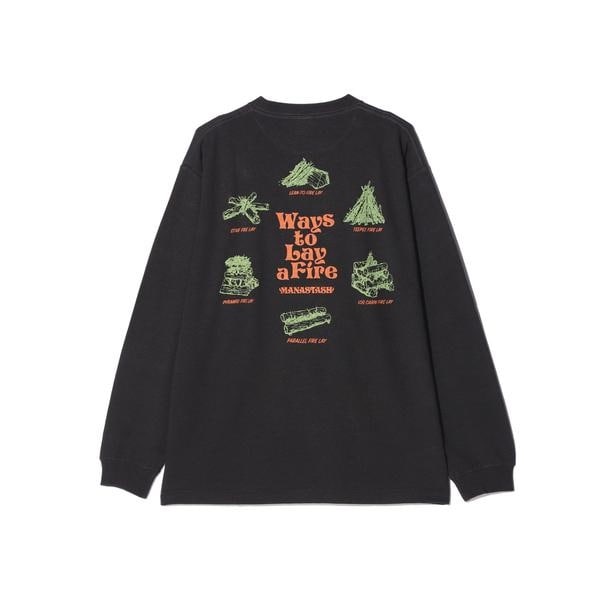 マナスタッシュ（Manastash）/MANASTASH／マナスタッシュ／HEMP L／S TEE LAY A FIRE