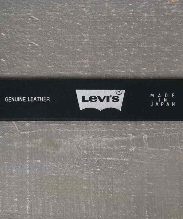 リーバイス（Levi’s）/姫路レザー 別注 35mm ギャリソン 手染めベルト 箱付き 日本製