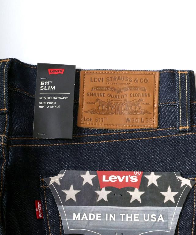 リーバイス（Levi's）/【USAコットンデニム】 スリムストレート