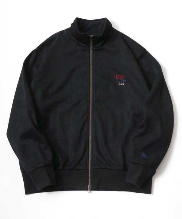 リー（Lee）/【フェイクスエード】 ロゴ刺繍 スタンドブルゾン レディース メンズ