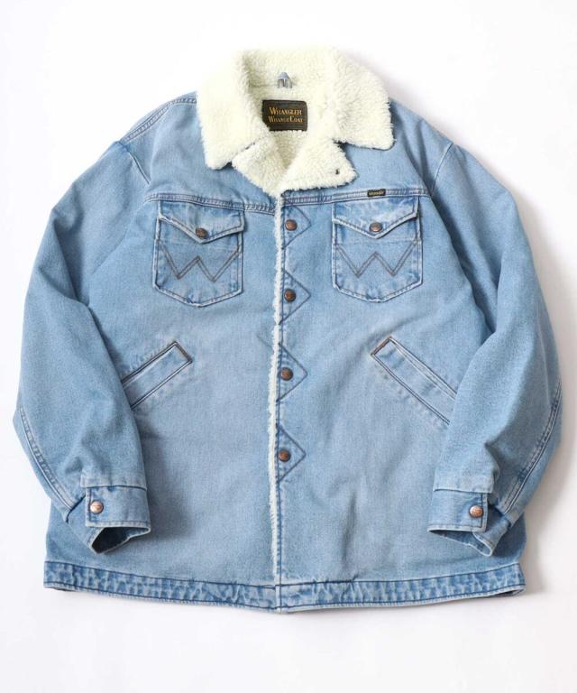ラングラー（Wrangler）/【あったか裏ボア】 デニムランチコート メンズ レディース