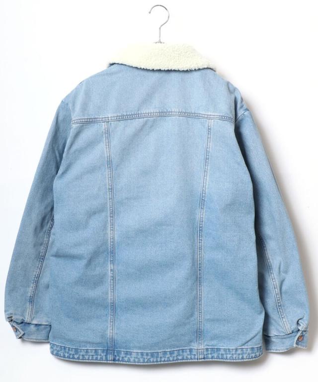 ラングラー（Wrangler）/【あったか裏ボア】 デニムランチコート メンズ レディース