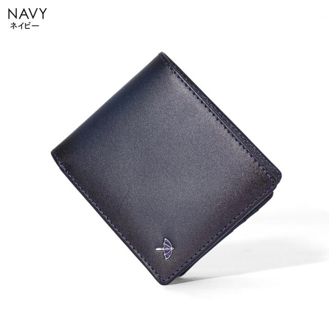 薄い財布 小銭入れ付き メンズ 二つ折り ブランド 二つ折り財布 スマートウォレット 薄型財布 極薄財布 ブライドルレザー ミニマリスト 日本製 ☆ Fender ファスナー小銭入れ 財布 メンズ 二つ折り 本革 ブランド